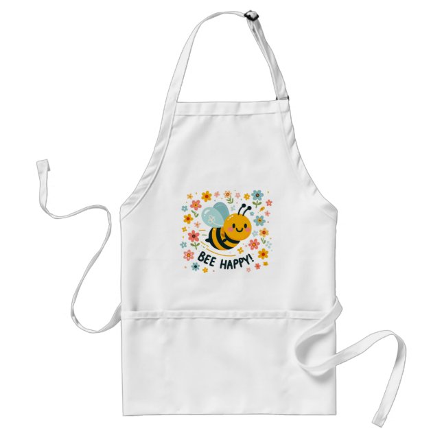 Delantal Adorable Bee Happy Apron (Frente)