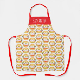 Delantal Adorable Cow Hamburger