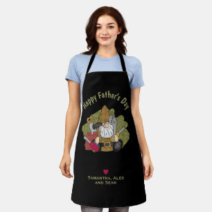 Delantal Adorable Handyman & Carpenter Garden Gnome