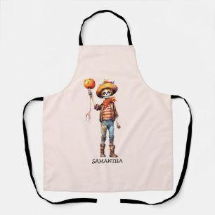 Delantal Adorable Kid Zombie - Cute Halloween (3)
