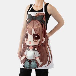 Delantal Adorable lindo Personalizado Chica