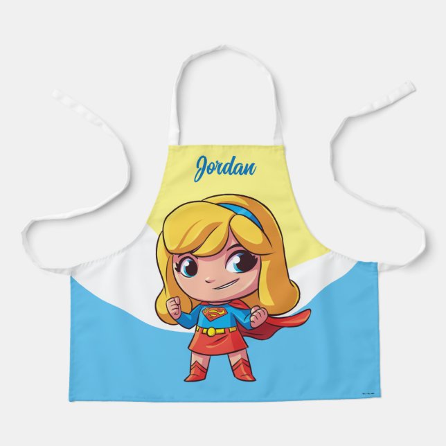 Delantal Adorable Supergirl Stance (Anverso)