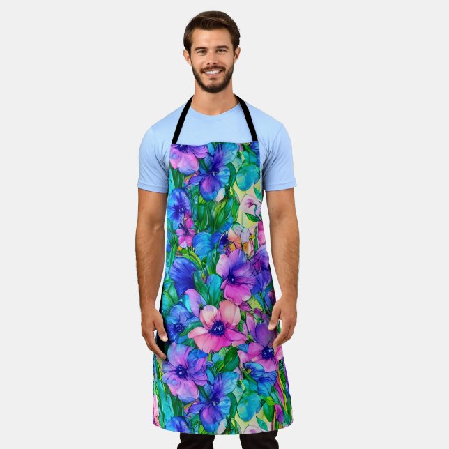 Delantal adorables ROSAS WILD (Gastado)