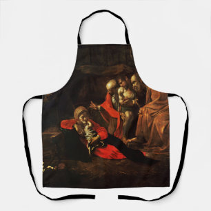 Delantal Adoración de los Pastores (Caravaggio)