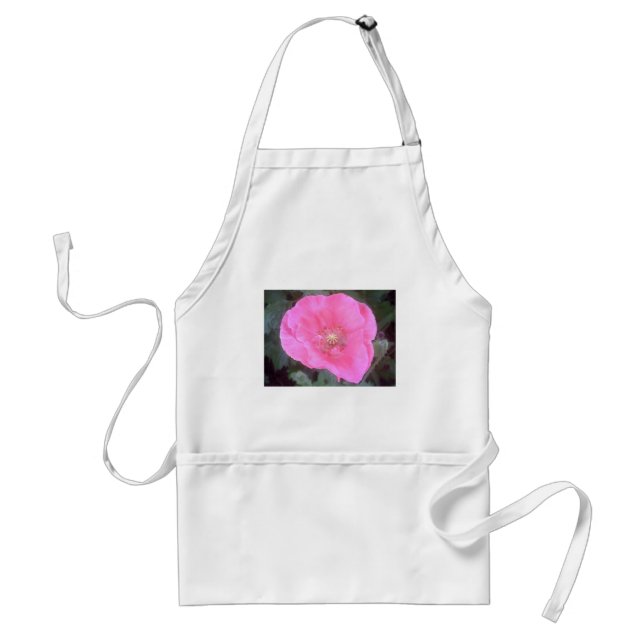 Delantal Adormidera rosa (Frente)