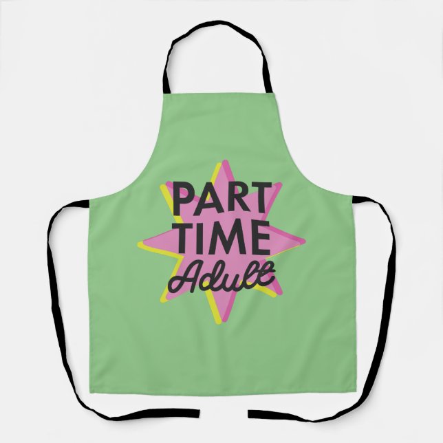 Delantal Adulto a tiempo parcial (Anverso)