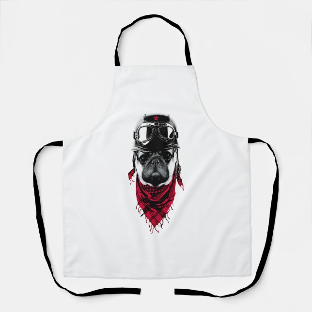 Delantal Adventurer Pug (Anverso)