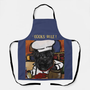Delantal Affenpinscher Chef