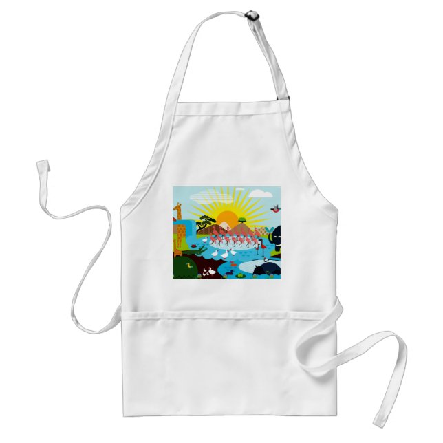 Delantal África - Animales (Frente)