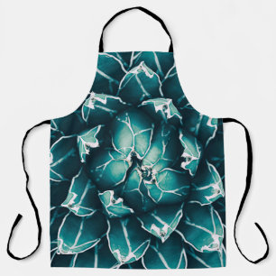 Delantal agave cactus, fondo de naturaleza abstracta, top v