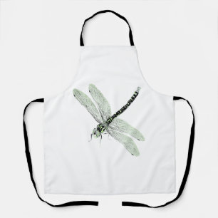 Delantal Agender Pride Vintage Dragonfly Art