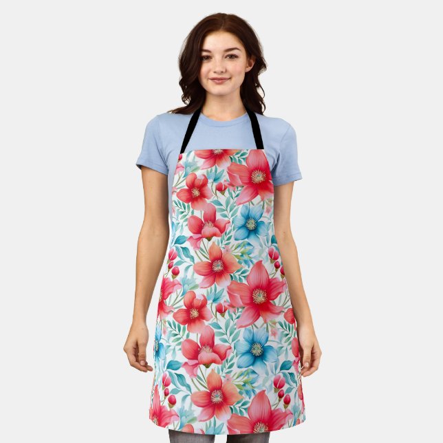Delantal Agradable Bouquet Ranya Pattern-65292 (Gastado)