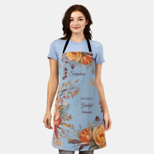 Delantal Agradecido y agradecido Día de Acción de Gracias F