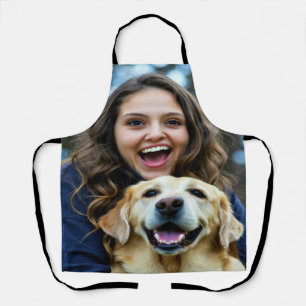 Delantal Agregar foto personalizada de Labrador Retriever