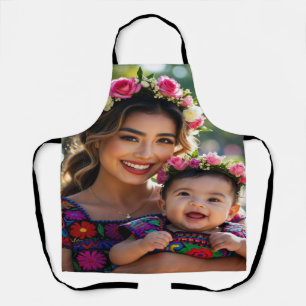 Delantal Agregar Hermosa Foto De Bebé Personalizar