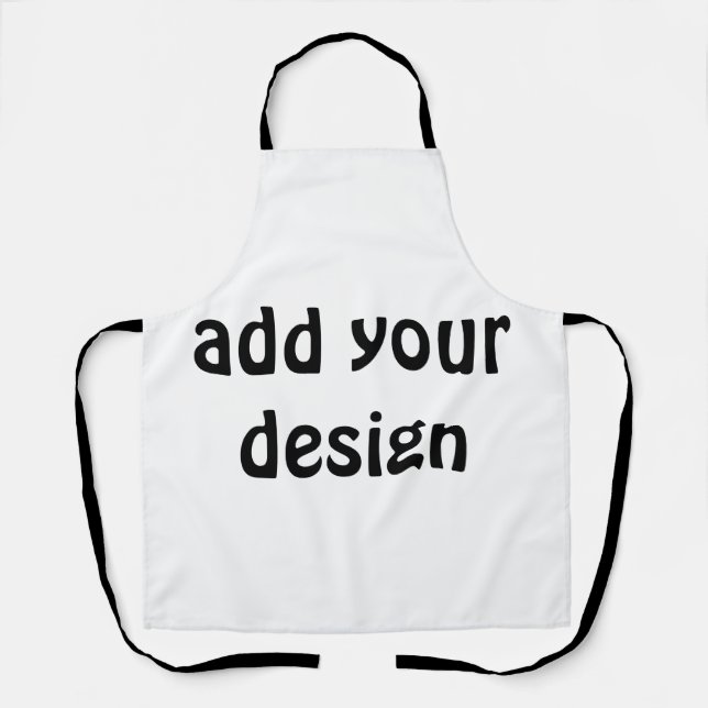 Delantal agregar su diseño (Anverso)
