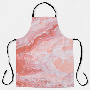 Delantal Agua azul con salpicadura de agua