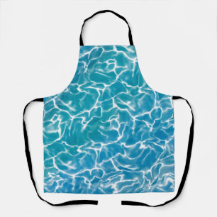 Delantal Agua de mar azul