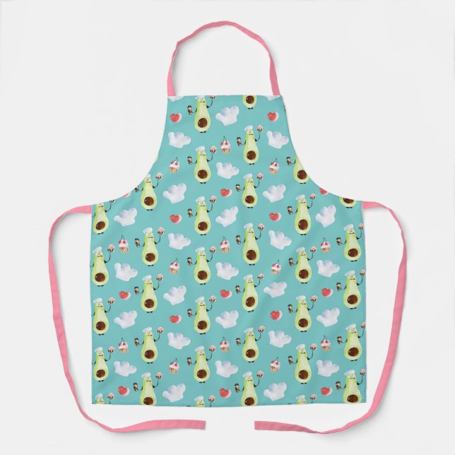 Delantal Aguacate Apron (Anverso)