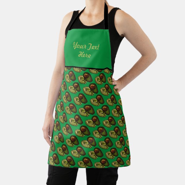 Delantal Aguacate Apron (in situ)