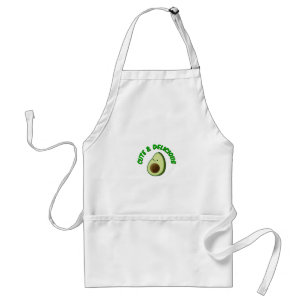 Delantal Aguacate Cuto Y Delicioso