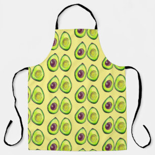Delantal Aguacate Verde Comida Vegana Comida Vegetariana