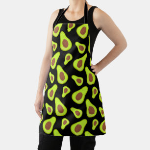 Delantal Aguacates Verdes Amante de las Verduras Comida Sal