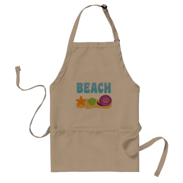 Delantal Aguas de playa (Frente)