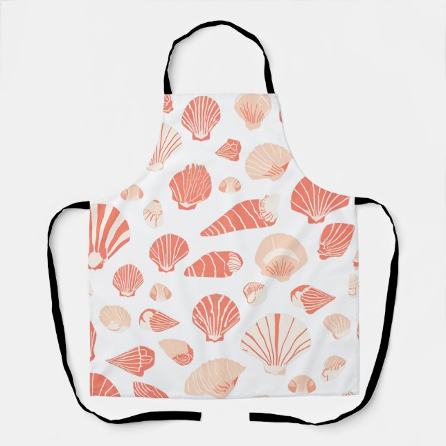 Delantal Aguas marinas | Playa Cuta del Océano (Anverso)