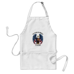 Delantal Águila Americana Patriótica 250 Años 1776-2026