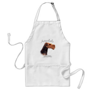 Delantal Airedale Terrier Mom 2