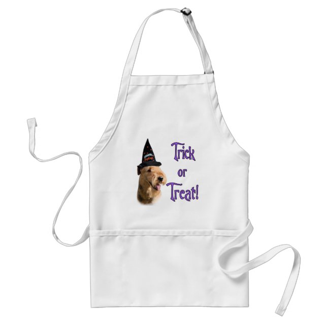 Delantal Airedale Terrier Trick (Frente)