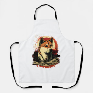 Delantal Akita Inu Dog