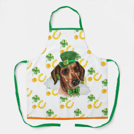 Delantal Alambre Dachshund Decoración Navideña Día de San P