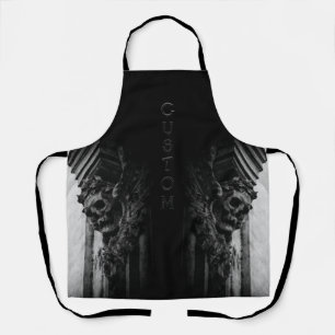 Delantal Alas de Piedra Skull