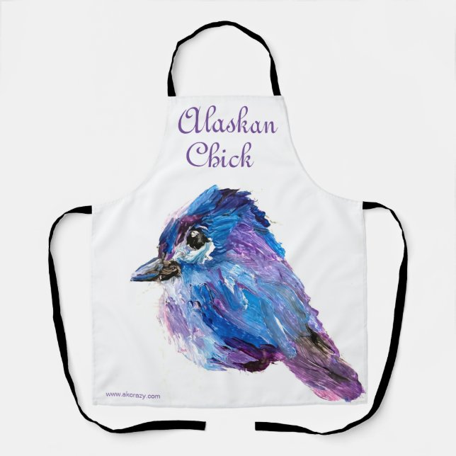 Delantal Alaskan Chick Apron (Anverso)