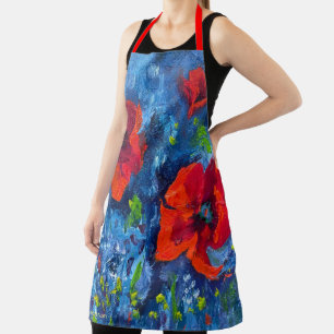 Delantal Alaskan Poppies Apron