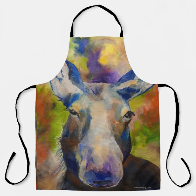 Delantal Alaskan Sr. Moosey Moose BBQ Apron (Anverso)