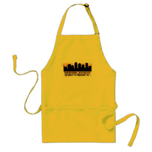 Delantal Albuquerque NM City Skyline