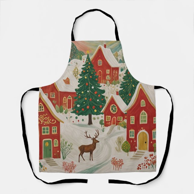 Delantal Aldea de los navidades (Anverso)