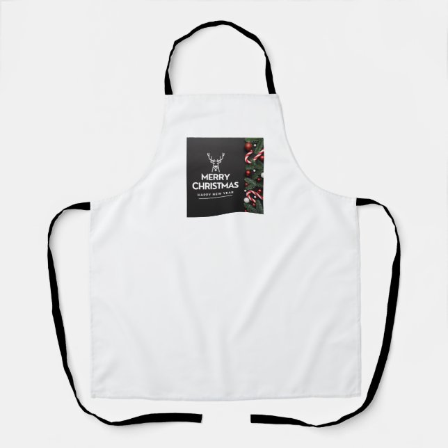 Delantal alegre navidad aprion (Anverso)