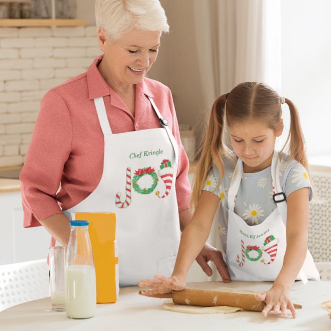 Delantal Alegría de los navidades Apron personalizado (Subido por el creador)