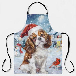 Delantal Alegría de los Navidades Cavalier King Winter Wond