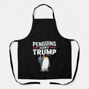 Delantal Aletas de pingüino arriba resisten a los pingüinos