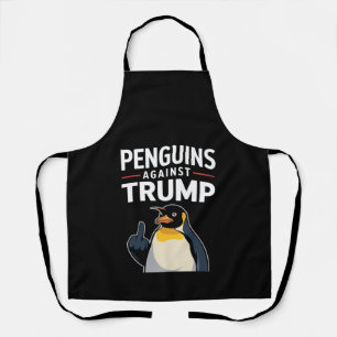 Delantal Aletas de pingüino arriba resisten a los pingüinos