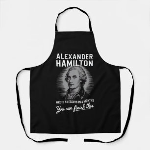Delantal Alexander Hamilton Escribió 51 Ensayos En 6 Meses
