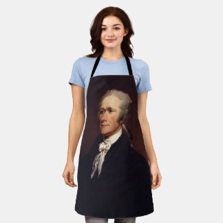 Delantal Alexander Hamilton: Padre fundador de EE. UU., fig
