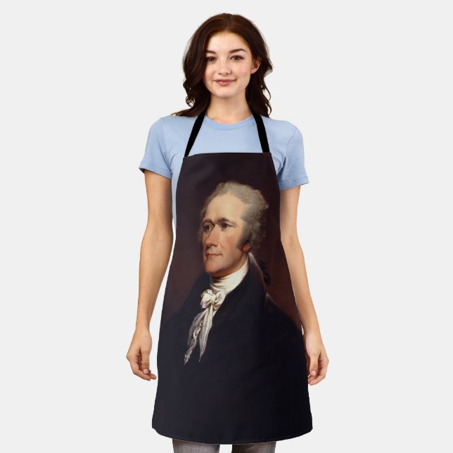 Delantal Alexander Hamilton: Padre fundador de EE. UU., fig (Gastado)
