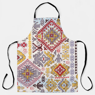 Delantal Alfombra india, mandala de paisley, yoga