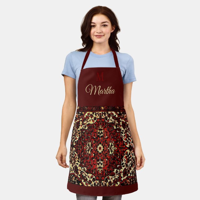 Delantal Alfombra persa - personalizada (Gastado)